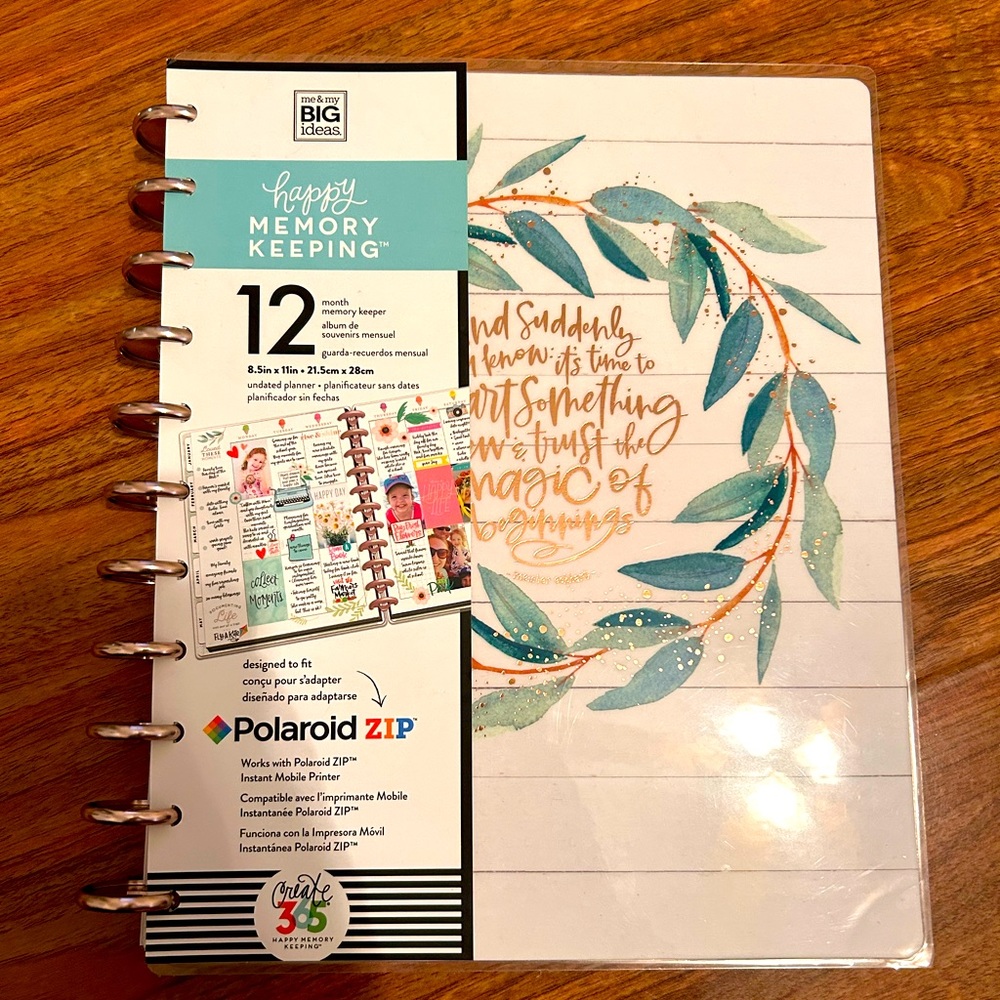 Happy Memory Keeping Planner